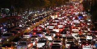 وضعیت ترافیکی معابر بزرگراهی  تهران