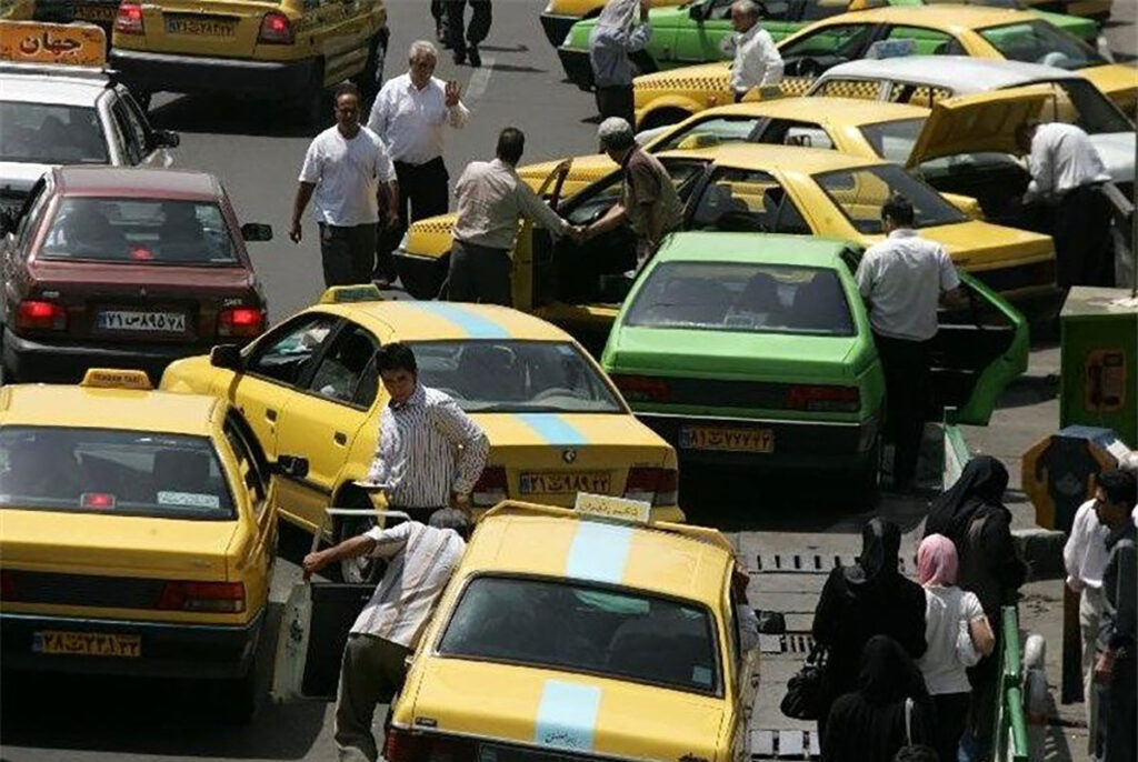 برخورد جدی با تاکسی‌های تهران + جزییات