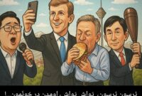 پُرسون پُرسون، یَواش یَواش، اومدن درِ خونَمون!