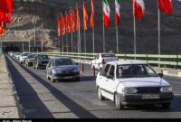 تردد روان در آزادراه تهران-شمال و ترافیک سنگین در جاده چالوس