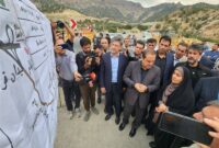 بازدید وزیر راه و شهرسازی از روند ساخت باند دوم تونل آزادی در محور ایلام ـ حمیل بازدید وزیر راه و شهرسازی از روند ساخت باند دوم تونل آزادی در محور ایلام ـ حمیل