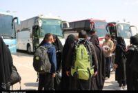 انتقال 112000 زائر از پایانه های تهران به مقاصد مرزی ایران و عراق