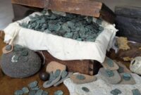 کشف گنج یک میلیون دلاری ۳۰۰ ساله/ عکس کشف گنج یک میلیون دلاری ۳۰۰ ساله/ عکس