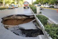 اینفوگرافیک|فرونشست زمین در جنوب تهران طی 2 سال 3 برابر شد