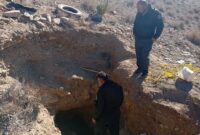 بازداشت حفاران غیرمجاز حین حفاری در یکی از محوطه‌های تاریخی دامغان