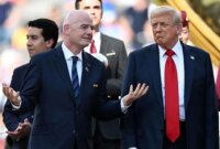 چالش تلویزیون با حضور جنجالی ترامپ در مراسم قرعه‌کشی جام جهانی!