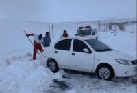 بارش برف در جاده‌های 4 استان/تردد روان در جاده‌های شمال