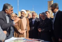 وزیر میراث از طرح مرمتی حصار تاریخی یزد بازدید کرد وزیر میراث از طرح مرمتی حصار تاریخی یزد بازدید کرد