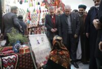 زنان شهر ملی گلیم عنبران، هنری جهانی خلق می‌کنند