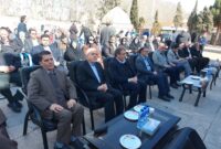 رونمایی از المان بایزید بسطامی با حضور وزیر میراث فرهنگی