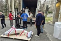 مجسمه «بهمن محصص» از کاخ نیاوران به موزه هنرهای معاصر رفت