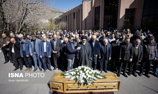 مراسم تشییع پیکر عبدالمجید ارفعی