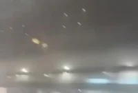 اصابت موشک‌های ایرانی به فرودگاه دبی