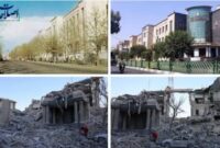 ساختمان سابق ژاندارمری با خاک یکسان شد