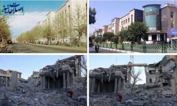 ساختمان سابق ژاندارمری با خاک یکسان شد