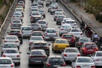 ترافیک سنگین در محورهای ورودی تهران/ مه‌گرفتگی در جاده‌های شمالی