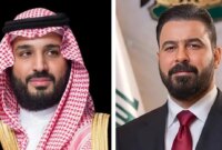 تبریک ولیعهد عربستان به نخست وزیر جدید عراق تبریک ولیعهد عربستان به نخست وزیر جدید عراق