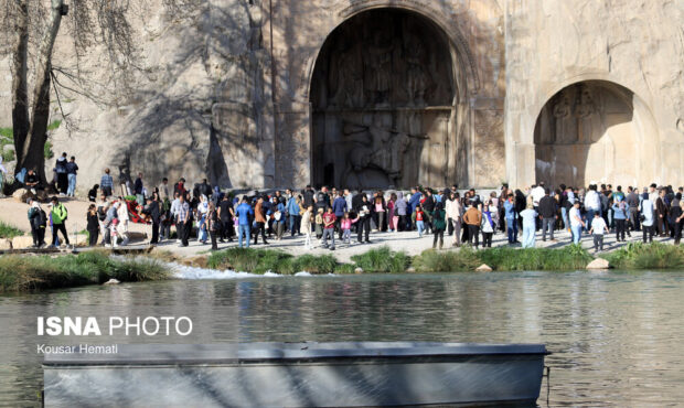 رشد بازدید گردشگران از تاق بستان