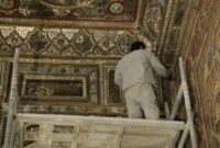 مرمت اضطراری کاخ گلستان آغاز شد مرمت اضطراری کاخ گلستان آغاز شد
