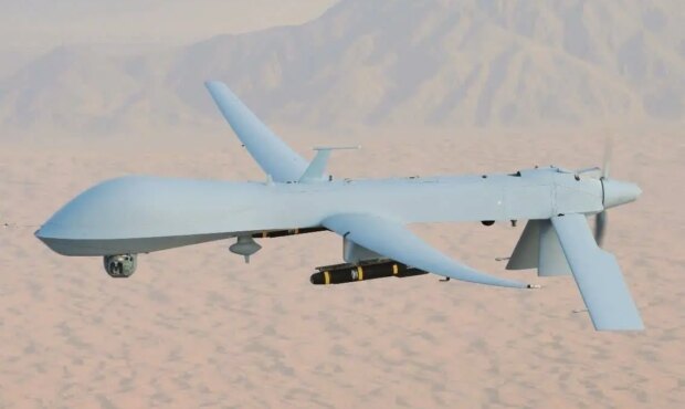 یک پهپاد MQ-9 آمریکا در آسمان قشم سرنگون شد