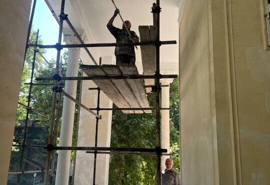 کوشک احمدشاهی در کاخ نیاوران مرمت شد